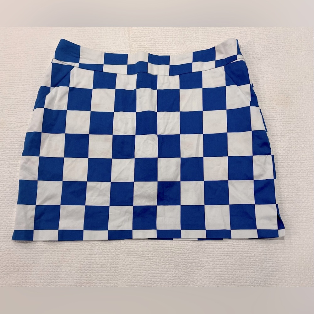 Loudmouth Blue and White Checkered Golf Skirt/Skort
US 8 - Picture 2 of 7